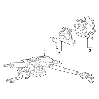 Honda OE - Steering Column Assembly (FULL HYBRID EV-GAS (FHEV))