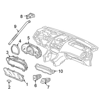 Honda OE - Instrument Panel - Cluster & Switches