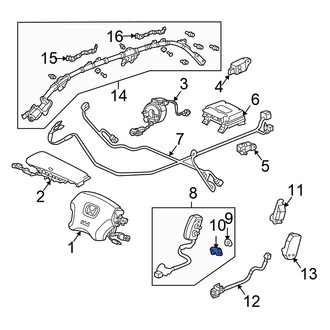 Honda OE - Front Antenna Cable Clip