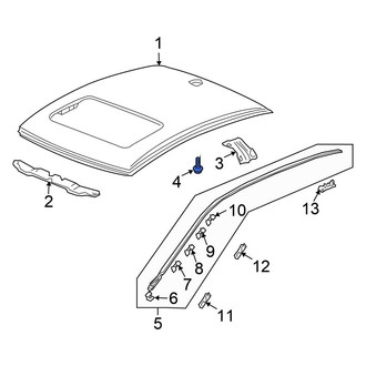 Honda OE - A/C Condenser Mount Bolt