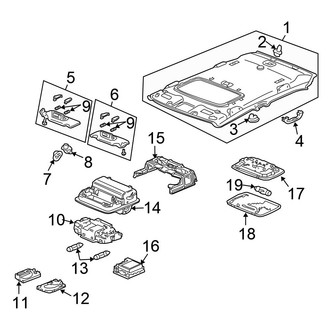 Honda OE - Roof - Interior Trim (Hybrid)