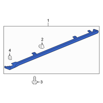 Honda OE - Left Rocker Panel Guard