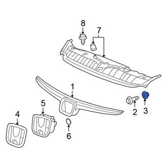 Honda OE - Grille Nut