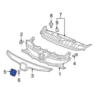 Honda OE - Front Grille Emblem