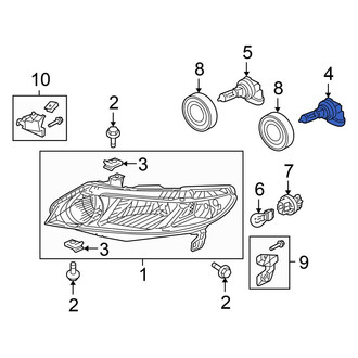Honda OE - Front Headlight Bulb