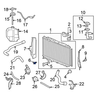 Honda OE - Engine Coolant Temperature Sensor