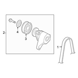 Honda OE - Cooling - Belts (Hybrid / Hybrid-L)