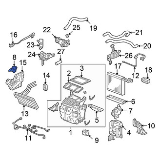 Honda OE - HVAC Blend Door Actuator