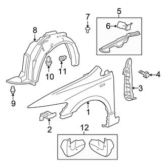Honda OE - Fender & Components (1.3L)