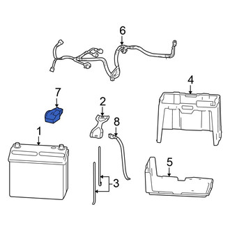 Honda OE - Battery Terminal Cover
