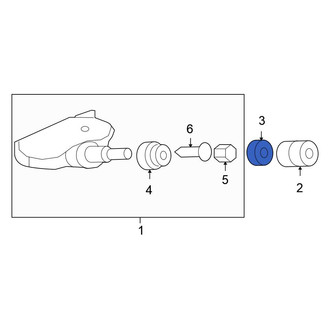 Honda OE - Tire Pressure Monitoring System (TPMS) Sensor Washer