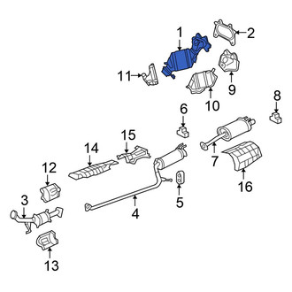 Honda OE - Catalytic Converter