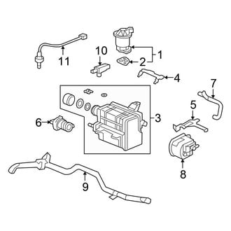 Honda OE - Emission System - Emission Components