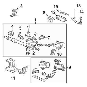 Honda OE - Steering Gear & Linkage