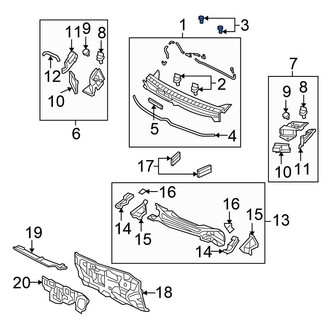 Honda OE - Cowl Cover Clip