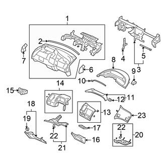Honda OE - Instrument Panel (1.3L)