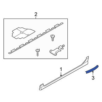 Honda OE - Rear Left Stone Guard