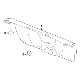 Honda OE - Trunk Lid - Interior Trim (Base / Hybrid / Hybrid-L 1.3L)