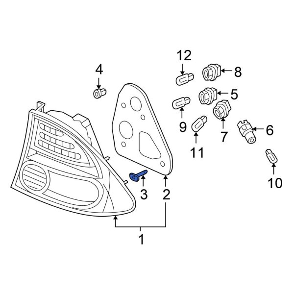 Tail Light Grommet