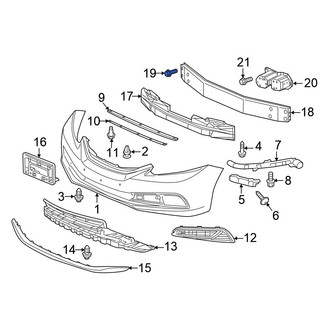 Honda OE - Body A-Pillar Bolt
