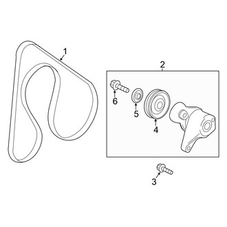 Honda OE - Cooling - Belts & Pulleys (Hybrid / Hybrid-L)