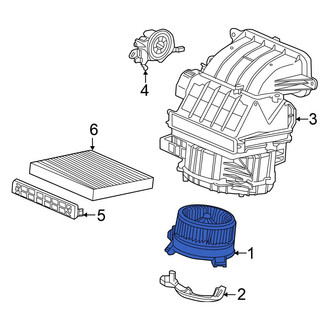 Honda OE - HVAC Blower Motor Assembly