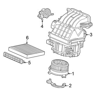 Honda OE - Air Conditioner & Heater - Blower Motor & Fan (1.5L)