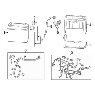 Honda OE - Electrical - Battery (Conventional), (FULL HYBRID EV-GAS (FHEV))