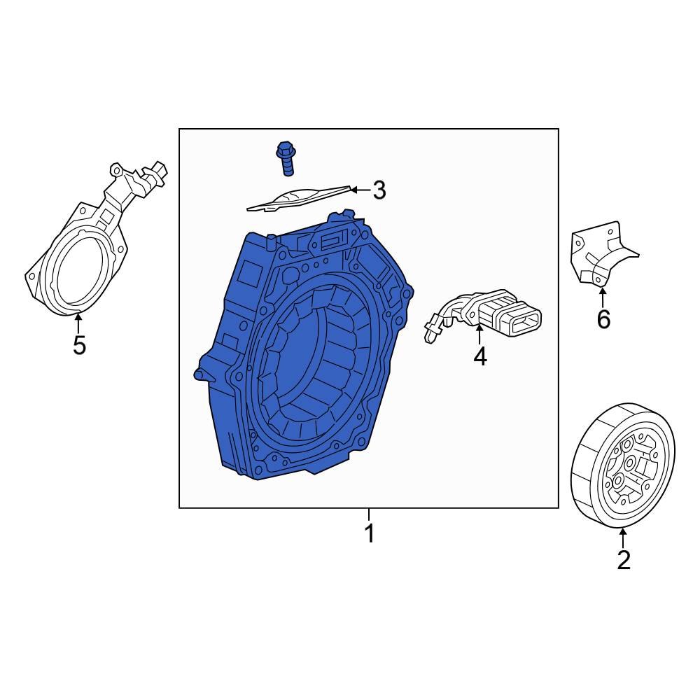 Honda OE 1A200RW0010 Hybrid Electric Motor and Transmission Assembly
