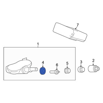Honda OE - Tire Pressure Monitoring System (TPMS) Sensor Washer