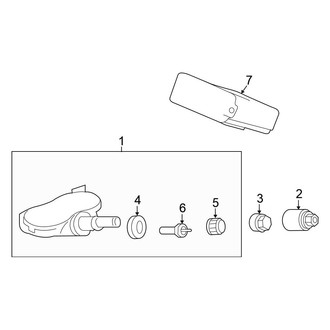Honda OE - Electrical - Tire Pressure Monitor Components (Hybrid / Hybrid-L)