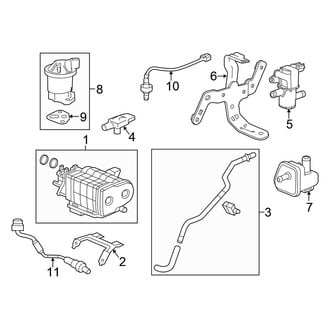 Honda OE - Emission System - Emission Components (Hybrid / Hybrid-L)