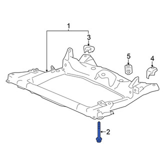 Honda OE - Engine Cradle Bolt