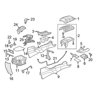 Honda OE - Center Console (1.5L)