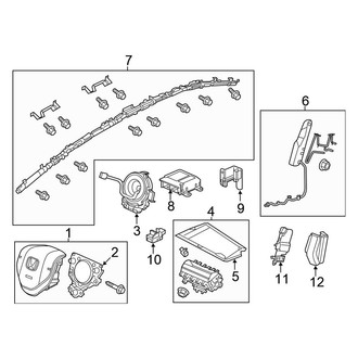 Honda OE - Restraint Systems - Air Bag Components (FULL HYBRID EV-GAS (FHEV))