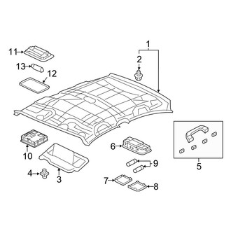 Honda OE - Roof - Interior Trim (FULL HYBRID EV-GAS (FHEV))