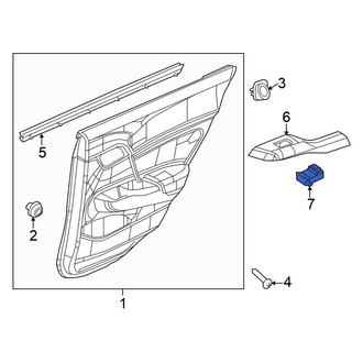 Honda OE - Rear Door Window Switch