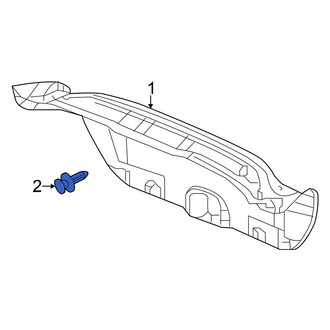 Honda OE - Deck Lid Trim Clip