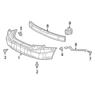 Honda OE - Rear Bumper - Bumper & Components (FULL HYBRID EV-GAS (FHEV))