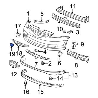 Honda OE - Front Grille Emblem