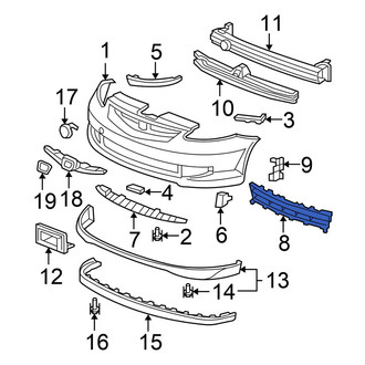 Honda OE - Front Lower Grille