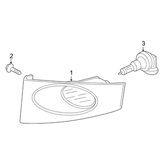 Honda OE - Front Lamps - Fog Lamps