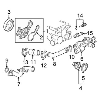 Honda OE - Cooling - Water Pump