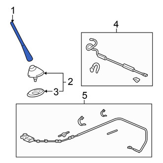 Honda OE - Radio Antenna Mast
