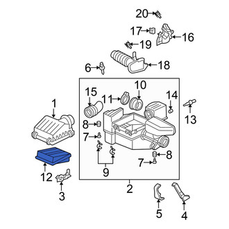 Honda OE - Engine Air Filter