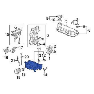 Honda OE - Engine Oil Pan