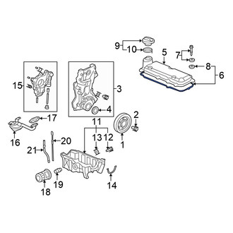 Honda OE - Engine Valve Cover Gasket