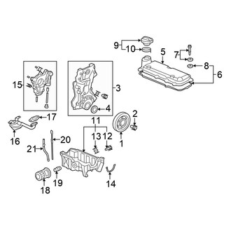 Honda OE - Engine / Transaxle - Engine Parts