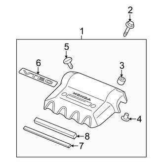 Honda OE - Engine / Transaxle - Engine Appearance Cover