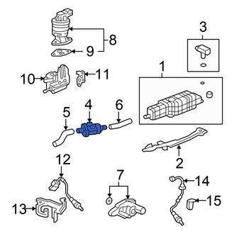 Honda OE - Vapor Canister Purge Solenoid
